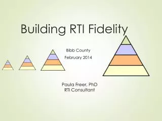 Building RTI Fidelity