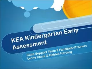KEA Kindergarten Early Assessment