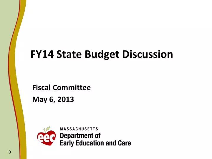 fy14 state budget discussion