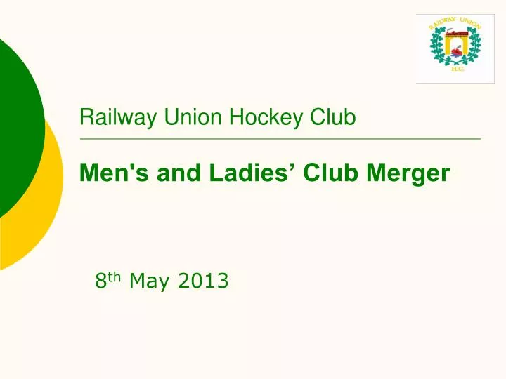railway union hockey club men s and ladies club merger