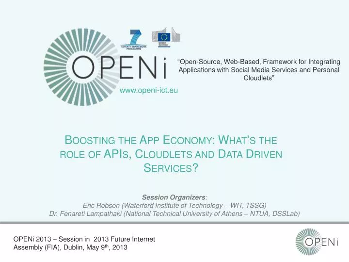 boosting the app economy what s the role of apis cloudlets and data driven services