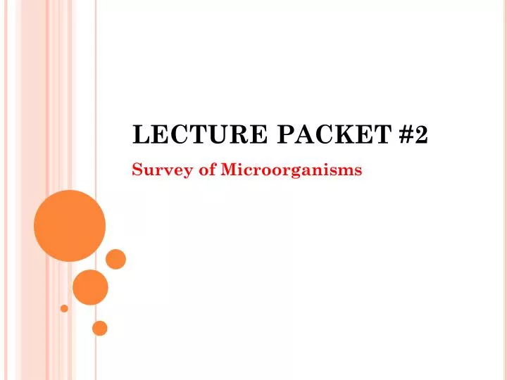 lecture packet 2