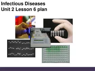 Infectious Diseases Unit 2 Lesson 6 plan