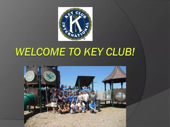 welcome to key club