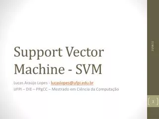 support vector machine svm