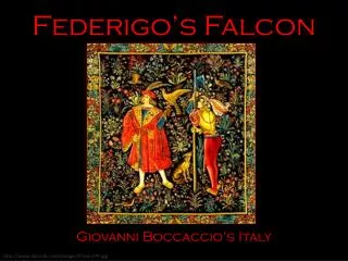 federigo s falcon
