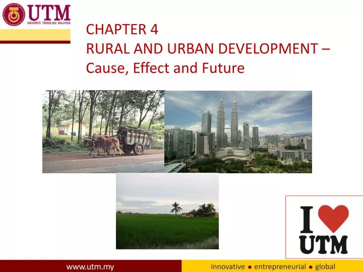 chapter 4 rural and urban development cause effect and future