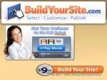Build Your Website - slide 1