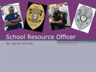 school resource officer