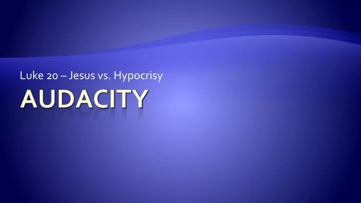 luke 20 jesus vs hypocrisy