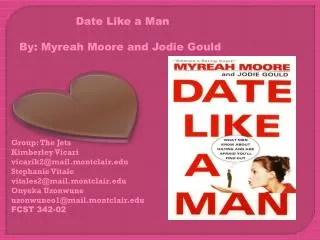 Date Like a Man By: Myreah Moore and Jodie Gould