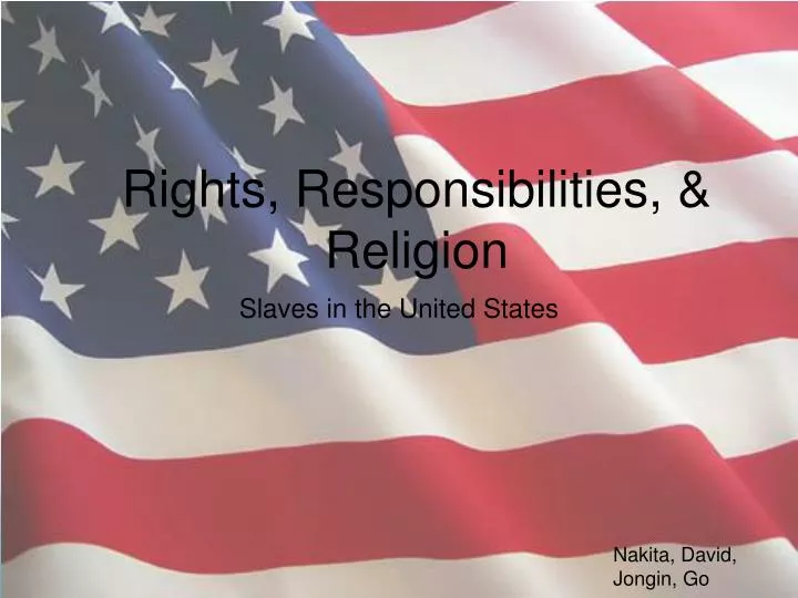 rights responsibilities religion