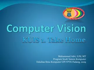 Computer Vision