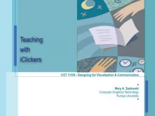 Teaching with iClickers