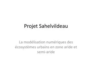 projet sahelvildeau