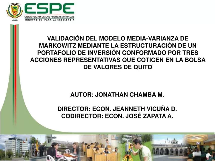 autor jonathan chamba m director econ jeanneth vicu a d codirector econ jos zapata a