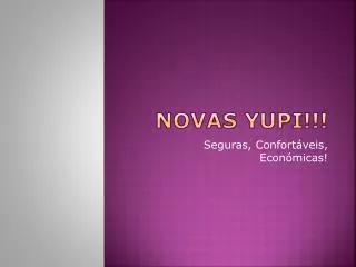 novas yupi