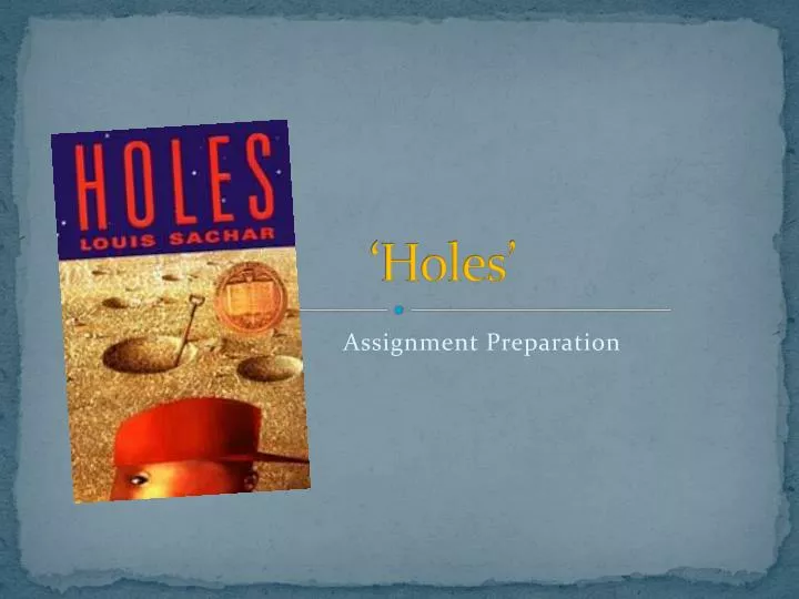 holes