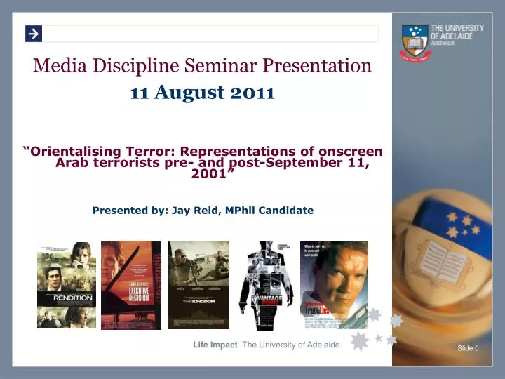 media discipline seminar presentation 11 august 2011