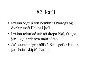 82. kafli