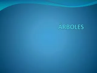 rboles