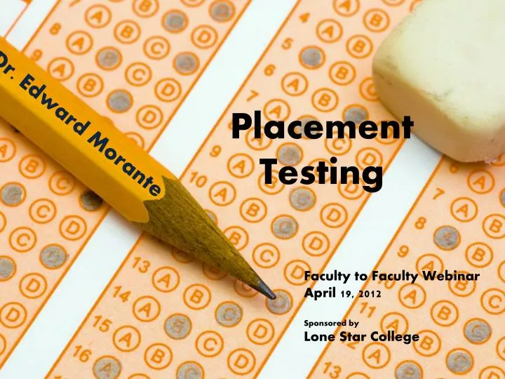 placement testing