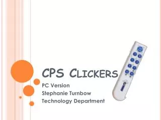CPS Clickers
