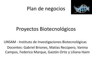 plan de negocios