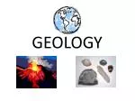 GEOLOGY - slide 1