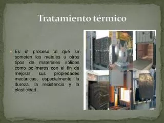 Tratamiento térmico