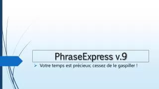 phraseexpress v 9