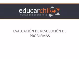 evaluaci n de resoluci n de problemas