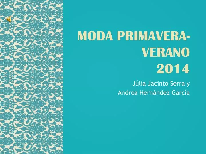 moda primavera verano 2014