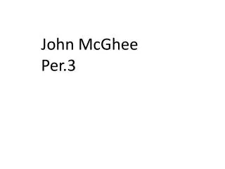 John McGhee Per.3