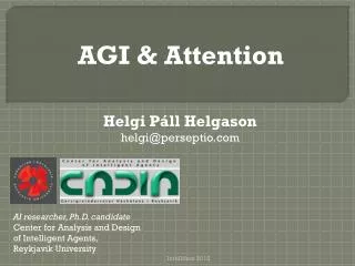 AGI &amp; Attention