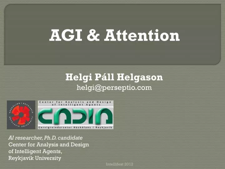 agi attention