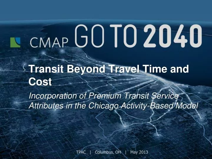 transit beyond travel time and cost