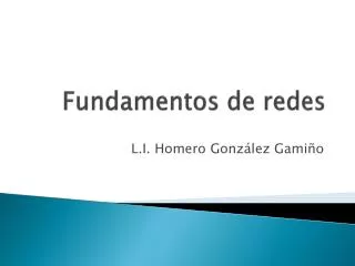 fundamentos de redes