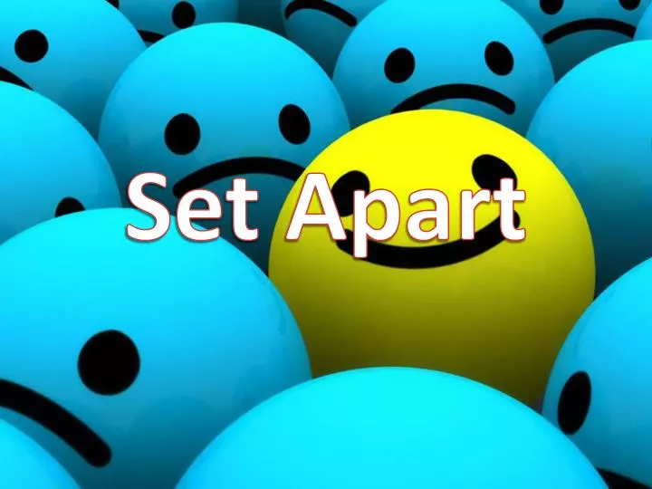 set apart