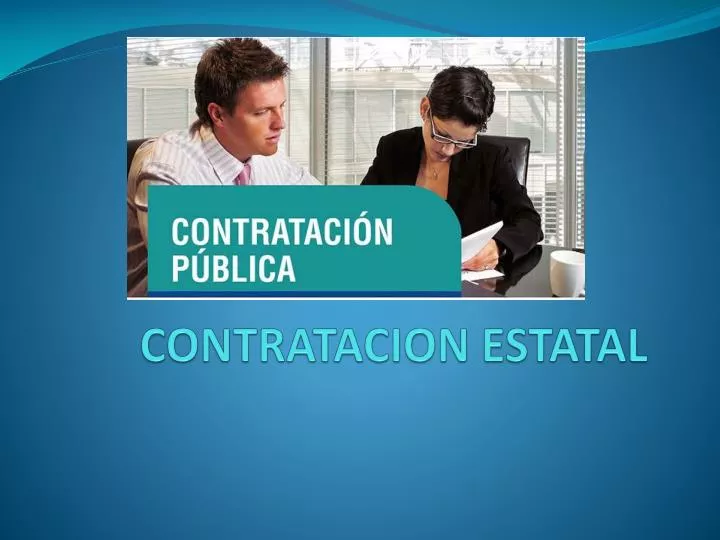 contratacion estatal