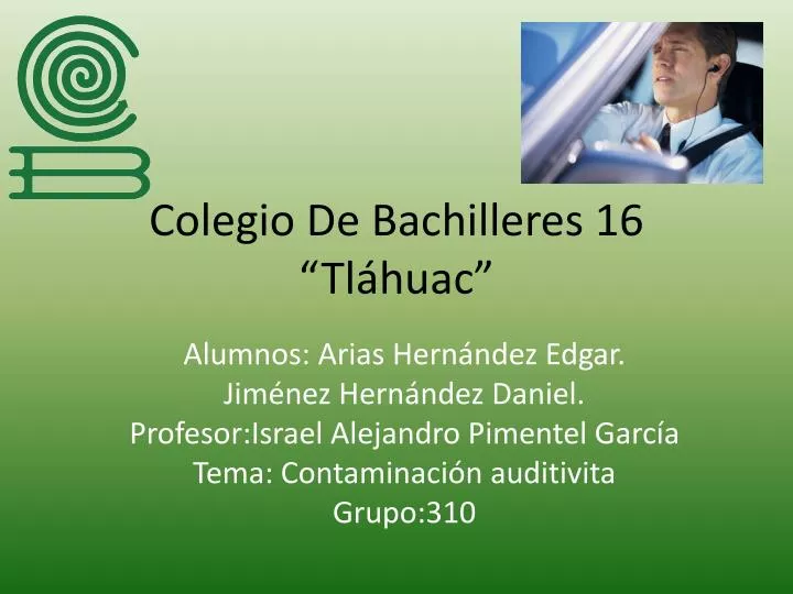 colegio de bachilleres 16 tl huac