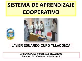 sistema de aprendizaje cooperativo