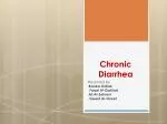 Chronic Diarrhea - slide 1