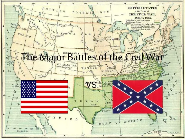 the major battles of the civil war