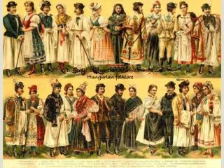 Different colours-the same meanings Hungarian folklore