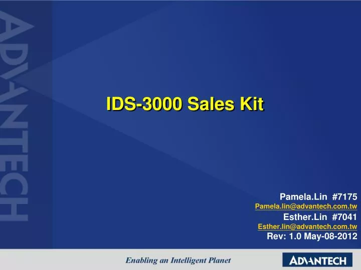 ids 3000 sales kit