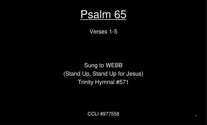 psalm 65