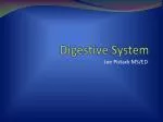 Digestive System - slide 1