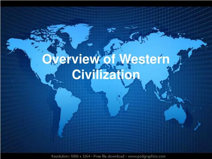 overview of western civilization