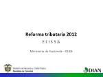 Reforma tributaria 2012 - slide 1